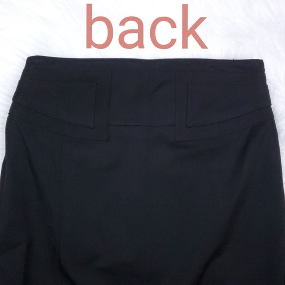 Sz 2 Express Black Pencil Skirt - Picture 3 of 7